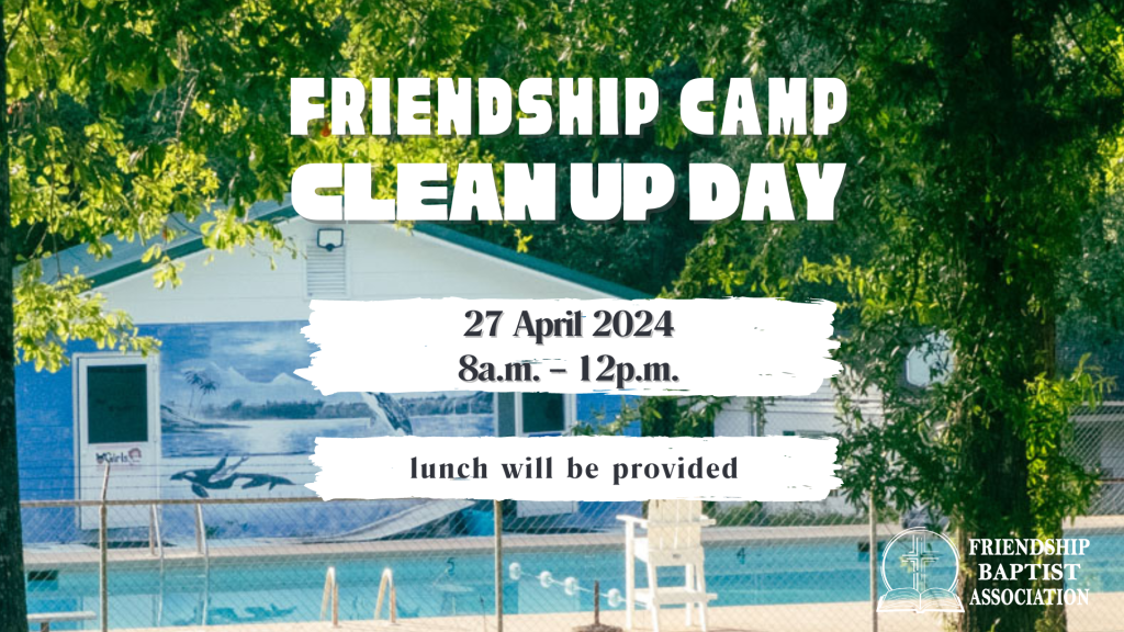 Friendship Camp Cleanup Day
